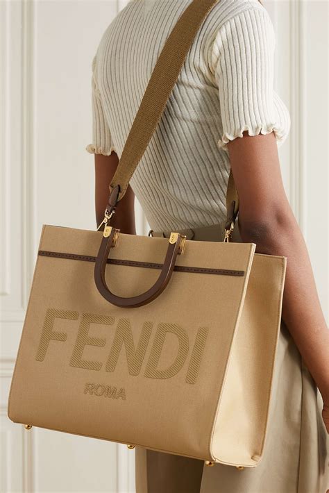 fendi sunshine medium tote bag|Fendi sunshine medium vs large.